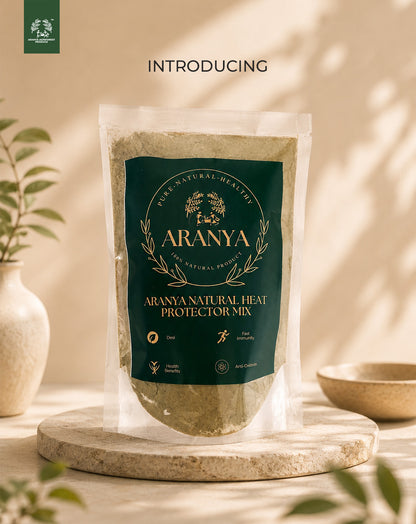 Natural Heat Protector Mix | Cooling Drink Mix with Fennel, Rose & Cardamom | 100g