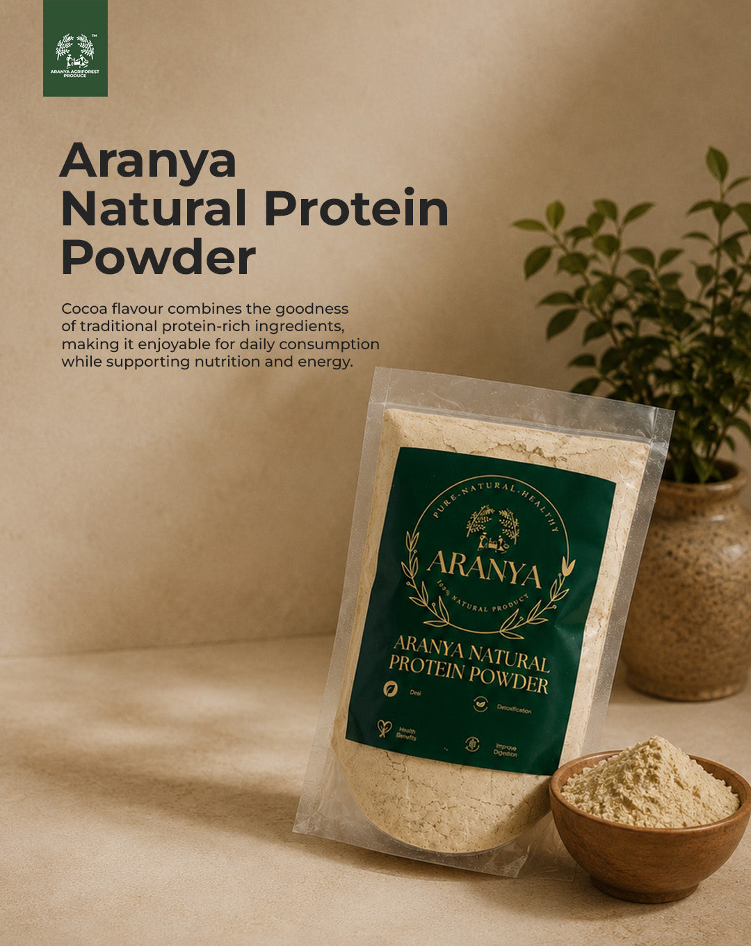 Natural Plant based Protein Powder