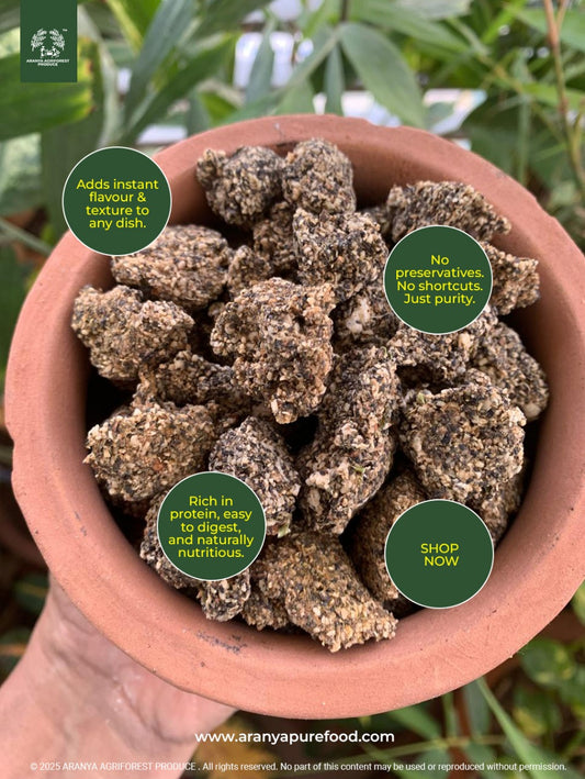 Aranya Udad dal & Ashgourd Vadi