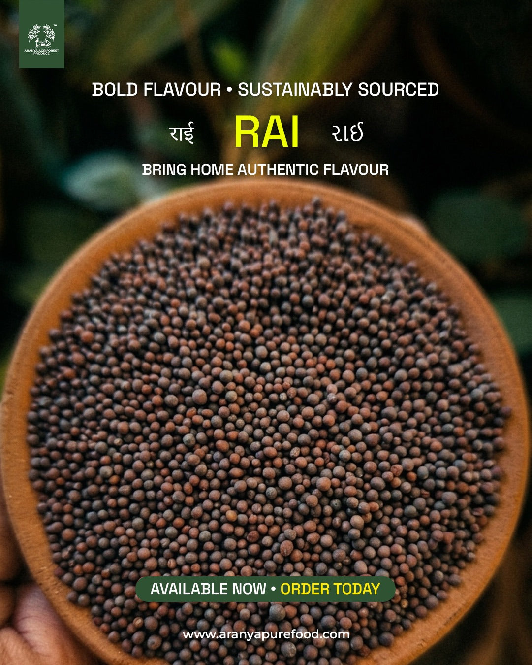 Aranya Rai( Mustard seeds/Sarso)