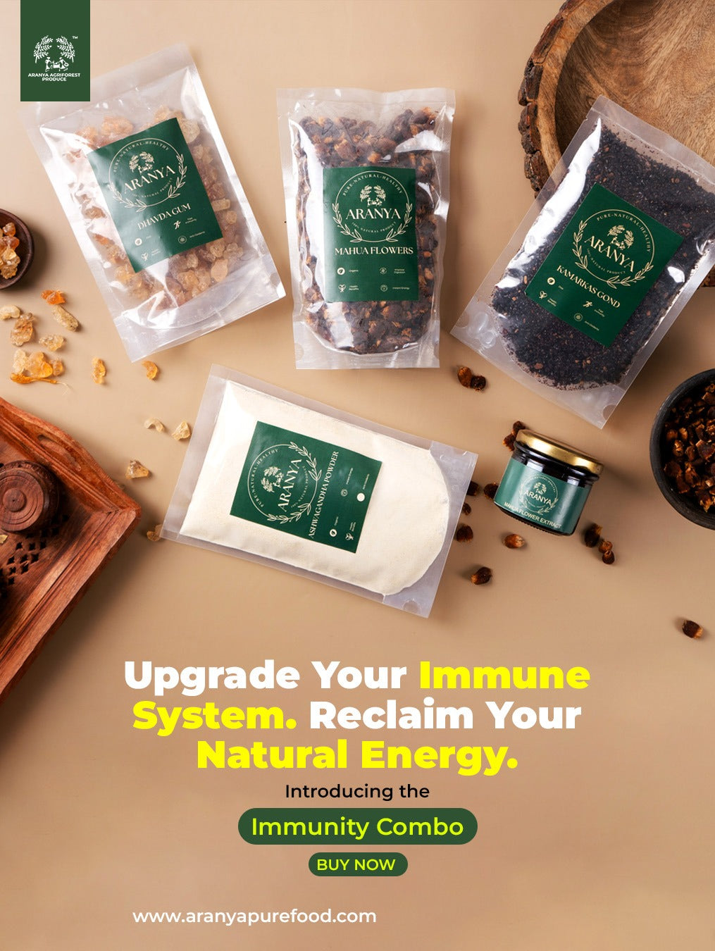 Aranya Immunity Combo