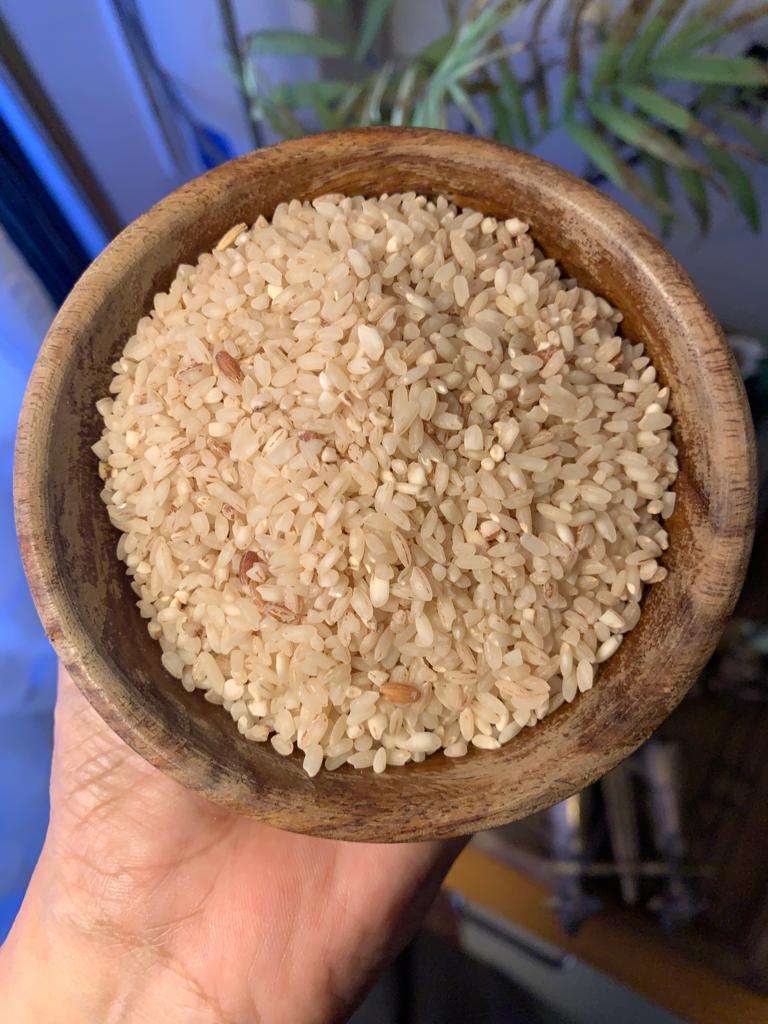 Sathee Rice Pink Sathi Rice – Indigenous Tribal Red Rice – Aranya India